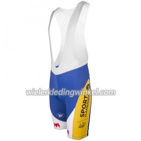 Fietsbroek Kort met Bretels 2018 Sport Vlaanderen-Baloise N001